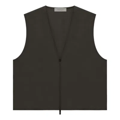Essentials Fear Of God  Fw22 Vest 'off Black'