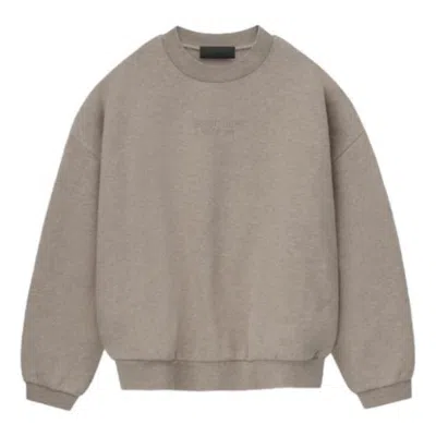 Essentials Fear Of God  Fw23 Crewneck 'core Heather' In Purple