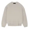 Essentials Fear Of God  Fw23 Long Sleeve Tee 'silver Cloud'