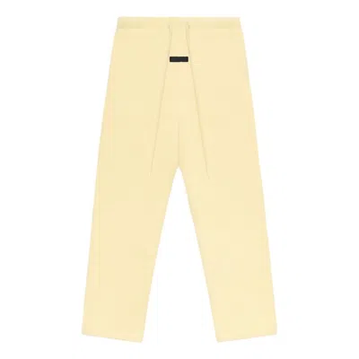 Essentials Fear Of God  Fw23 Polar Fleece Pants 'garden Yellow'