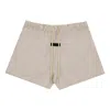 Essentials Fear Of God  Fw23 Running Short 'silver Cloud' In Neutral