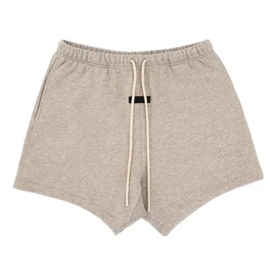 Essentials Fear Of God  Fw23 Sweat Short 'core Heather' In Purple