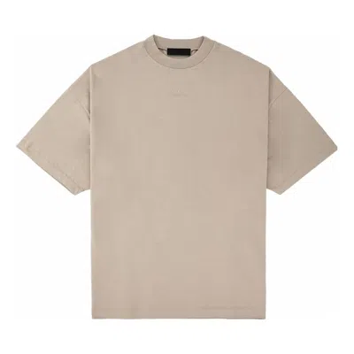 Essentials Fear Of God  Fw23 Tee 'silver Cloud'