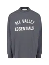 Essentials Gray Merch Long Sleeve T-shirt In Gray