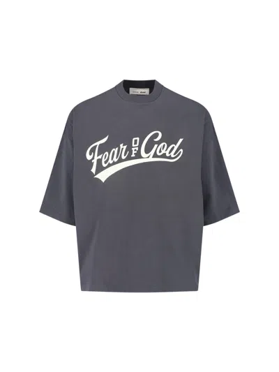 ESSENTIALS FEAR OF GOD ESSENTIALS GRAPHIC OVERSIZED COTTON T-SHIRT