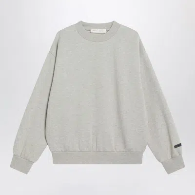 ESSENTIALS FEAR OF GOD ESSENTIALS  GREIGE BRUSHED COTTON SWEATSHIRT
