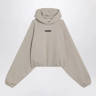 Essentials Fear Of God  Greige Brushed Cotton Sweatshirt In Gray