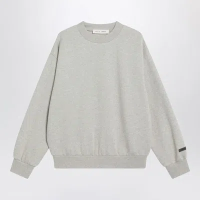 Essentials Fear Of God  Greige Brushed Cotton Sweatshirt In Gray