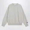 Essentials Classic Fleece Logo Sweatshirt In Gray