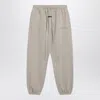 Essentials Fear Of God  Greige Cotton-blend Joggers In Gray