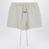 Essentials Fear Of God  Greige Cotton-blend Shorts In Gray