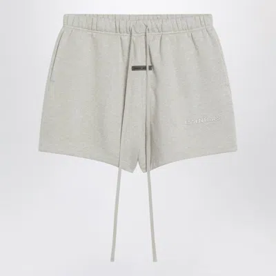 Essentials Fear Of God  Greige Cotton-blend Shorts In Gray