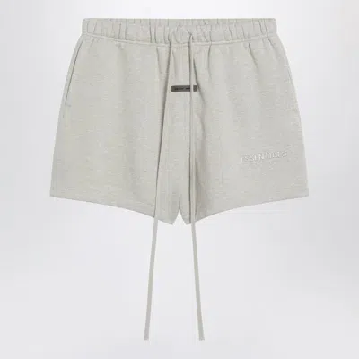 ESSENTIALS FEAR OF GOD ESSENTIALS  GREIGE COTTON-BLEND SHORTS