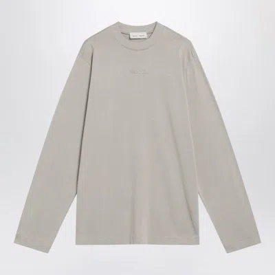 Essentials Fear Of God   Greige Cotton-blend Top In Gray