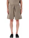 Essentials Fear Of God   Grey Cotton-blend Shorts In Brown