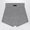 Essentials Fear Of God  Grey Honeycomb Short