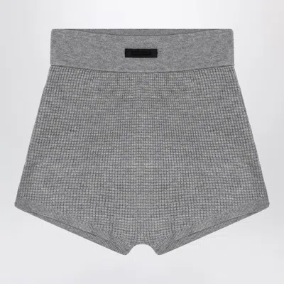 ESSENTIALS FEAR OF GOD ESSENTIALS GREY HONEYCOMB SHORT