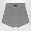 ESSENTIALS FEAR OF GOD ESSENTIALS GREY HONEYCOMB SHORT