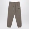 Essentials Fear Of God  Grey Jogging Pants With Logo In Gray