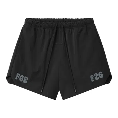 Pre-owned Essentials Fear Of God  Gym Short 'vintage Black' | Men's Size Xxl