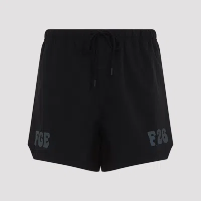 Essentials Fear Of God  Vintage Black Gym Short