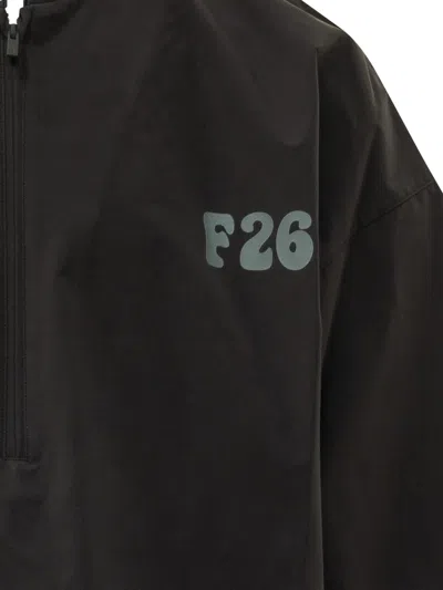 Essentials Fear Of God  Half Zip Shirt In Vintage Black