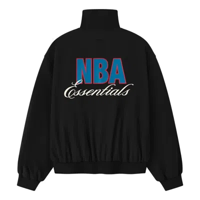 Essentials Fear Of God  Half Zip Track Jacket 'black'