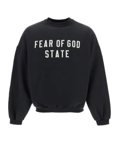 Essentials Fear Of God  Heavy Fleece Crewneck Sweatshirt
