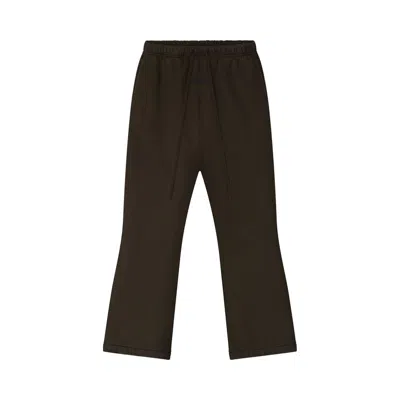 Pre-owned Essentials Fear Of God  Heavy Fleece Flare Sweatpant 'brown' | Men's Size Xxl