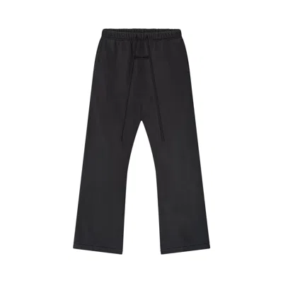 Pre-owned Essentials Fear Of God  Heavy Fleece Flare Sweatpant 'vintage Black' | Men's Size L