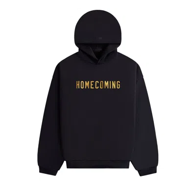 Pre-owned Essentials Fear Of God  Heavy Fleece Hoodie 'black' | Men's Size M