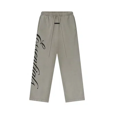 Pre-owned Essentials Fear Of God  Heavy Fleece Lounge Sweatpant 'smoke Grey' | Men's Size S In Gray