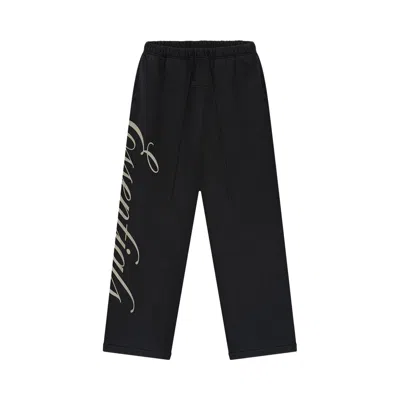 Pre-owned Essentials Fear Of God  Heavy Fleece Lounge Sweatpant 'vintage Black' | Men's Size M