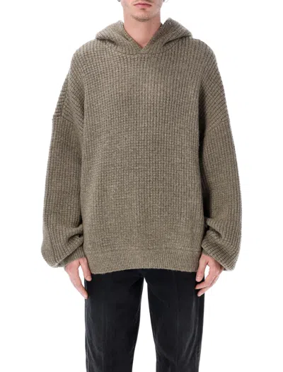 Essentials Fear Of God  Heavy Waffle 90's Hoodie In Neutral