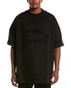 Essentials Black Bonded T-shirt In Black