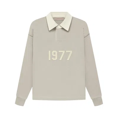 Pre-owned Essentials Fear Of God  Henley Rugby 'smoke' | Grey | Kid's Size 12 In Gray