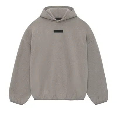 Pre-owned Essentials Fear Of God  Hoodie 'heather Grey'