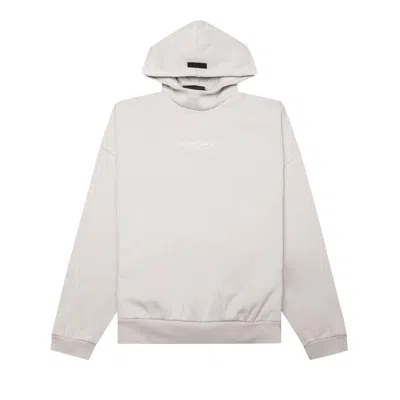 Pre-owned Essentials Fear Of God  Hoodie 'silver Cloud' In Grey