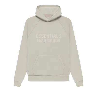 Pre-owned Essentials Fear Of God  Hoodie 'smoke' In Grey