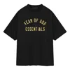Essentials Fear Of God  Jersey Crewneck Tee 'black' In Black