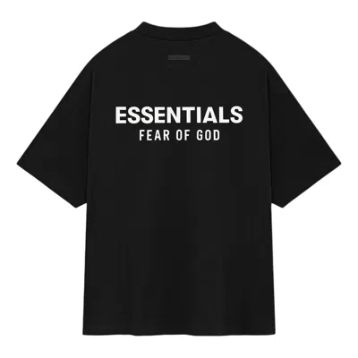 Essentials Fear Of God  Jersey Crewneck Tee 'black'