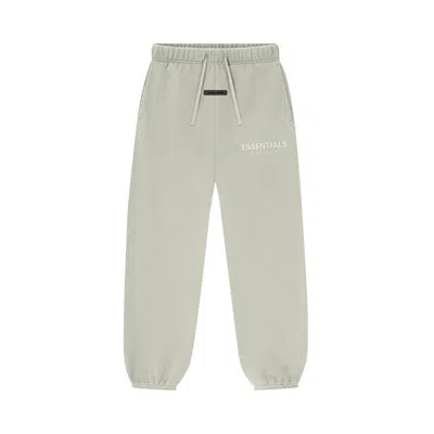 Pre-owned Essentials Fear Of God  Kids Classic Fleece Sweatpant 'abbey Stone' | Grey | Kid's Size -6.5