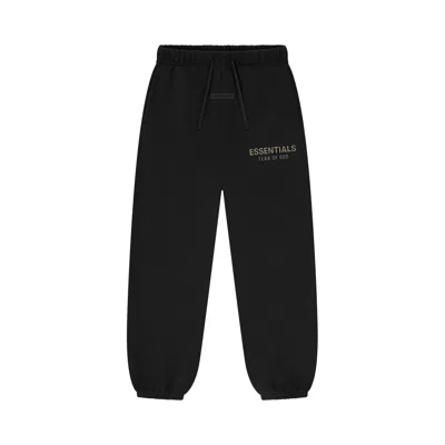 Pre-owned Essentials Fear Of God  Kids Classic Sweatpant 'jet Black' | Kid's Size -4.5