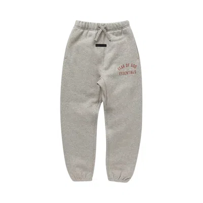 Pre-owned Essentials Fear Of God  Kids Classic Sweatpants 'dark Heather' | Grey | Kid's Size 14.5