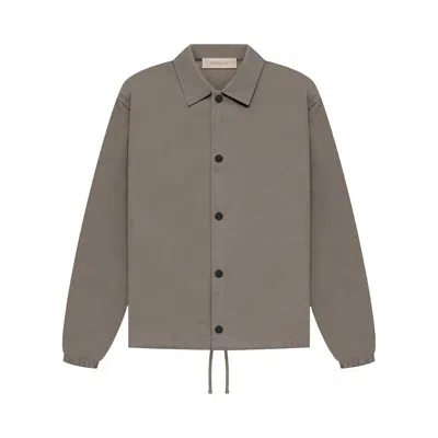 Pre-owned Essentials Fear Of God  Kids Coaches Jacket 'desert Taupe' | Copper | Kid's Size 12
