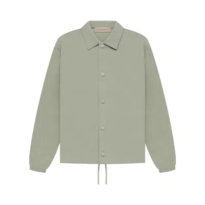 Pre-owned Essentials Fear Of God  Kids Coaches Jacket 'seafoam' | Green | Kid's Size 10
