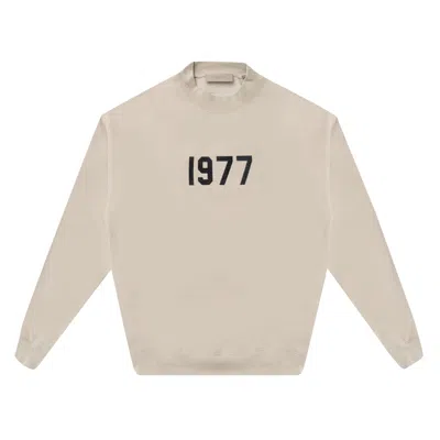 Pre-owned Essentials Fear Of God  Kids Crewneck 'wheat' | Cream | Kid's Size 12