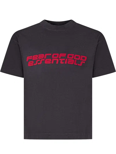 Essentials Fear Of God  Kids Essential T-shirt - Mini Style In Iron Grey