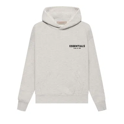 Pre-owned Essentials Fear Of God  Kids  Hoodie 'light Oatmeal' | Cream | Kid's Size -6.5