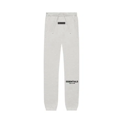 Pre-owned Essentials Fear Of God  Kids  Sweatpants 'light Oatmeal' | Cream | Kid's Size L